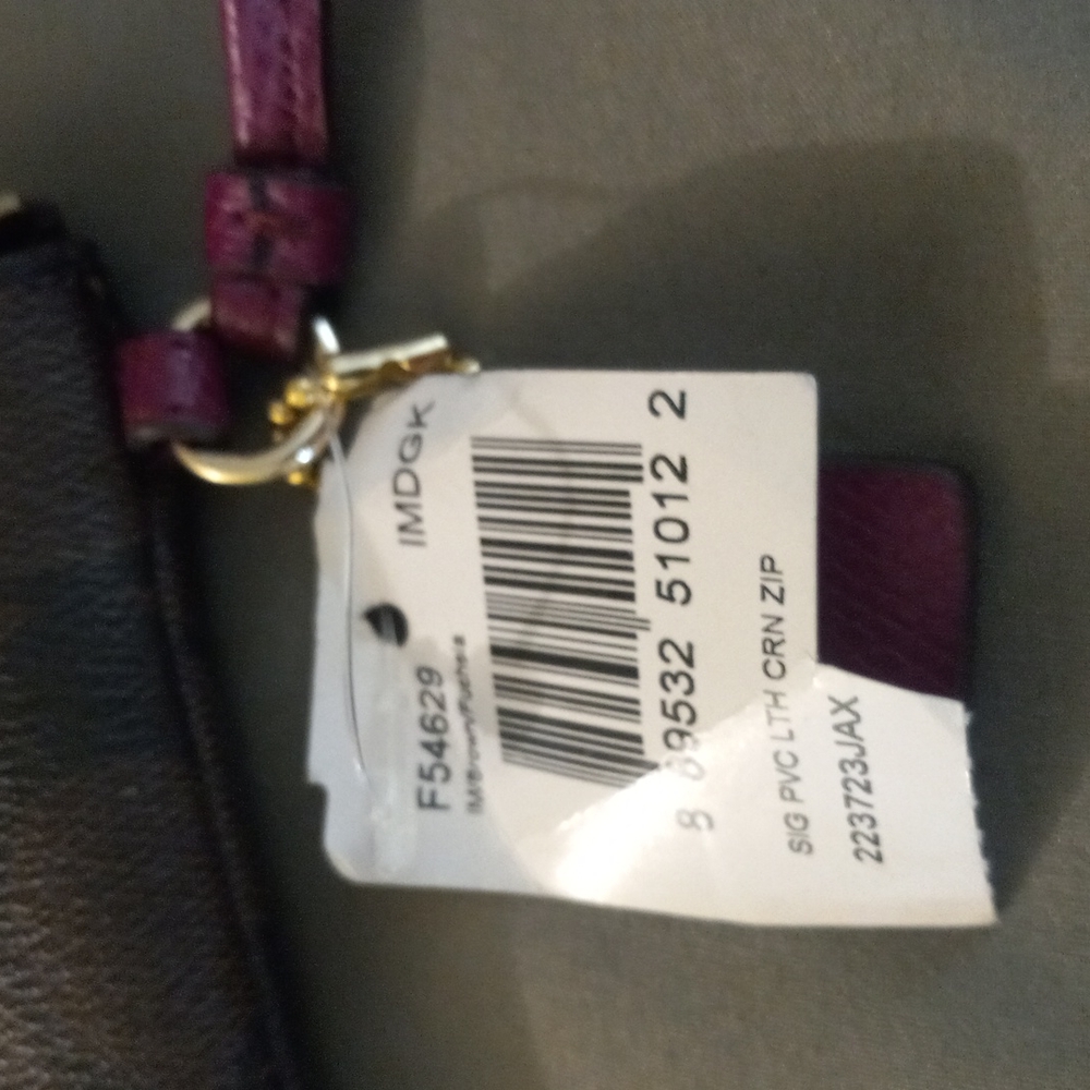 Coach Wrist Purse NWT - Picture 7 of 7